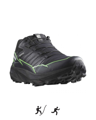 Men's shoes SALOMON THUNDERCROSS GTX Black/Grgeck/Black